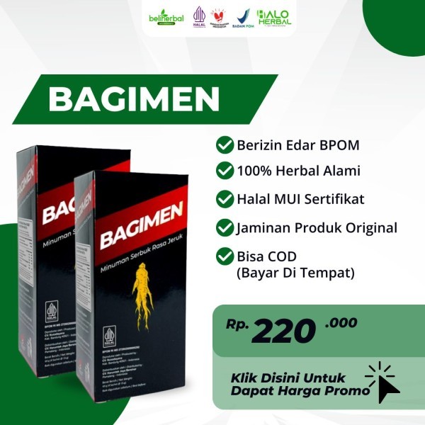 BAGIMEN - Serbuk Stamina Pria Anti Keok